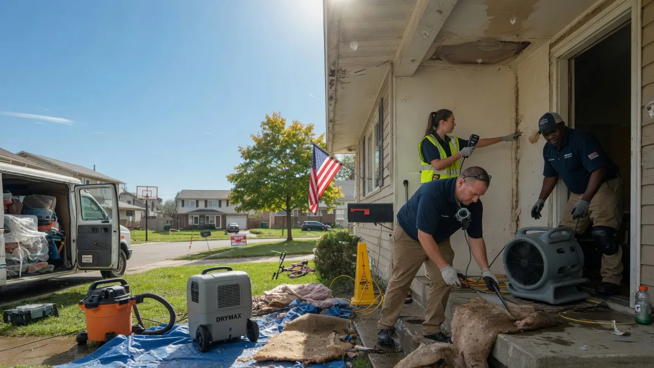 Water Damage Restoration in Marshall, MN near me